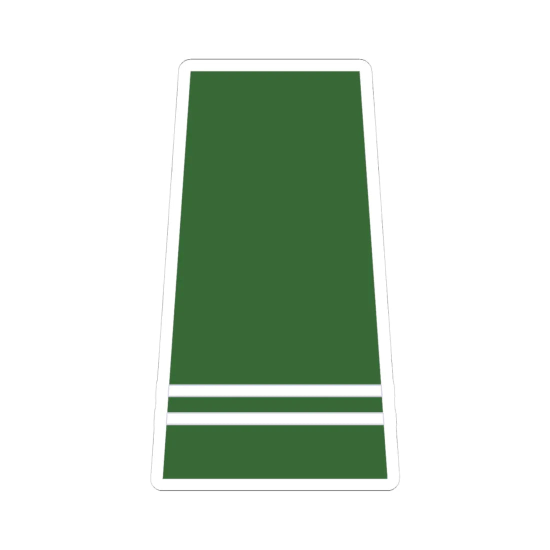 ROTU Army Int Cadet (Malaysia) (Military Rank) STICKER Vinyl Kiss-Cut Decal 4 Inch White - The Sticker Space