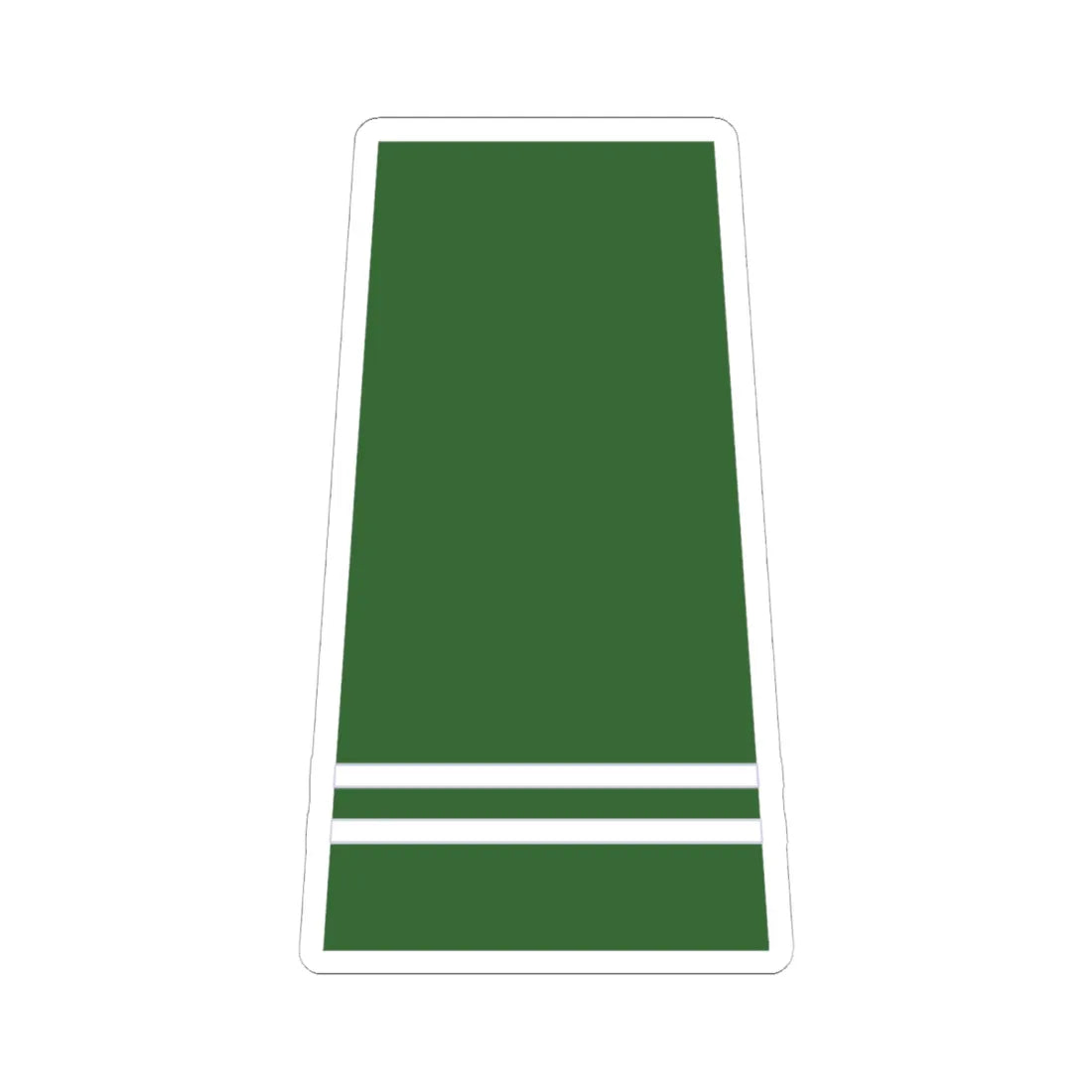 ROTU Army Int Cadet (Malaysia) (Military Rank) STICKER Vinyl Kiss-Cut Decal 6 Inch White - The Sticker Space