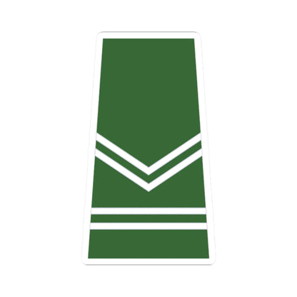 ROTU Army Int Cpl (Malaysia) (Military Rank) STICKER Vinyl Kiss-Cut Decal 2 Inch White - The Sticker Space