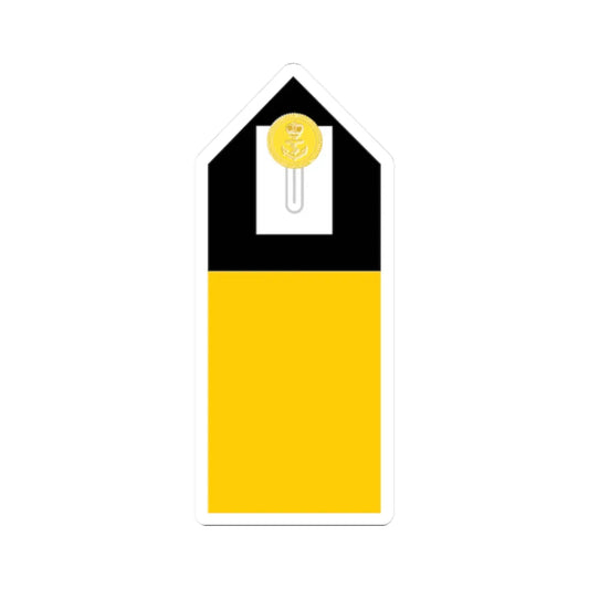 ROTU Navy Midshipman CCO (Malaysia) (Military Rank) STICKER Vinyl Kiss-Cut Decal 2 Inch White - The Sticker Space