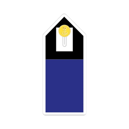 ROTU Navy Midshipman XO Zain (Malaysia) (Military Rank) STICKER Vinyl Kiss-Cut Decal 3 Inch White - The Sticker Space