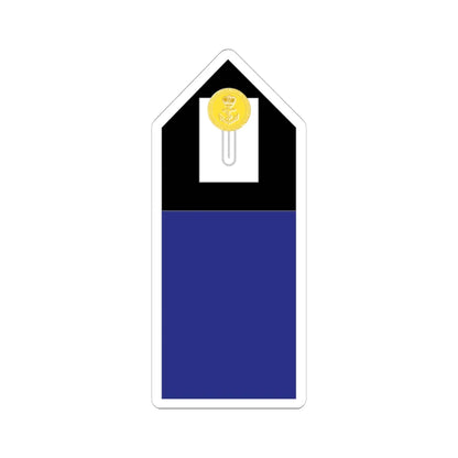 ROTU Navy Midshipman XO Zain (Malaysia) (Military Rank) STICKER Vinyl Kiss-Cut Decal 4 Inch White - The Sticker Space