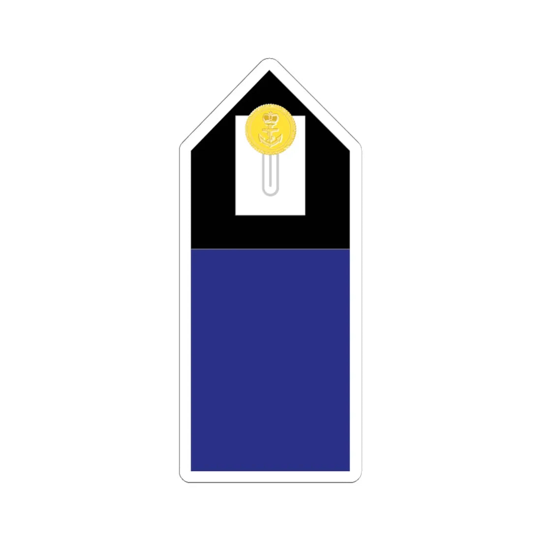 ROTU Navy Midshipman XO Zain (Malaysia) (Military Rank) STICKER Vinyl Kiss-Cut Decal 6 Inch White - The Sticker Space