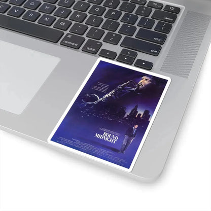 Round Midnight 1986 Movie Poster - STICKER Vinyl Kiss-Cut Decal - The Sticker Space