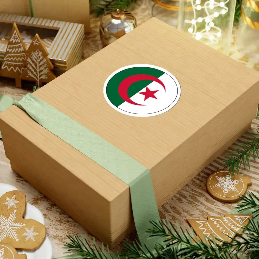 Roundel of Algeria (Algeria) STICKER Vinyl Kiss-Cut Decal - The Sticker Space