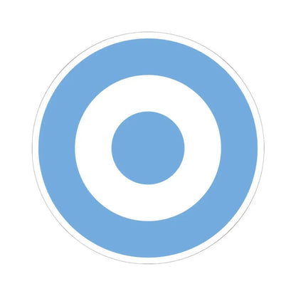 Roundel of Argentina (Argentina) STICKER Vinyl Kiss-Cut Decal 6 Inch White - The Sticker Space