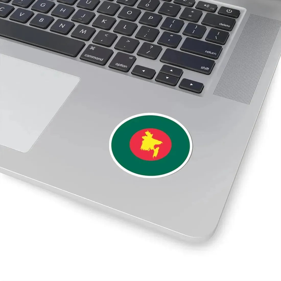 Roundel of Bangladesh with map in centre (Bangladesh) STICKER Vinyl Kiss-Cut Decal - The Sticker Space