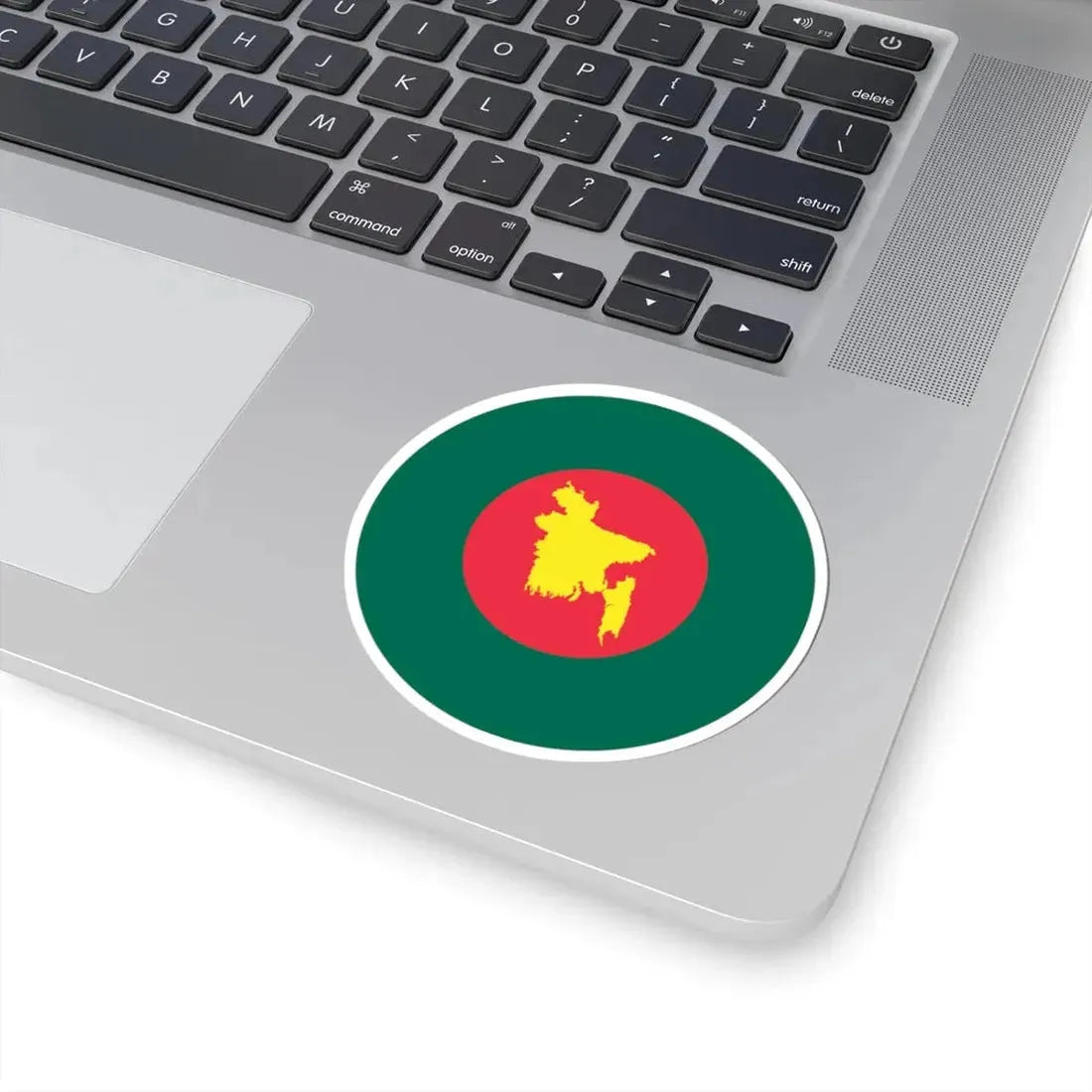 Roundel of Bangladesh with map in centre (Bangladesh) STICKER Vinyl Kiss-Cut Decal - The Sticker Space