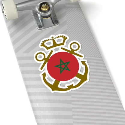 Roundel of Morocco  Naval Aviation (Morocco) STICKER Vinyl Kiss-Cut Decal - The Sticker Space