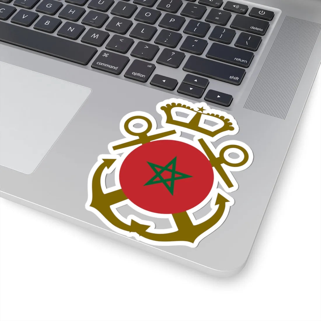 Roundel of Morocco  Naval Aviation (Morocco) STICKER Vinyl Kiss-Cut Decal - The Sticker Space