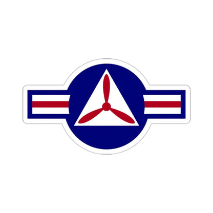 Roundel of the Civil Air Patrol STICKER Vinyl Die-Cut Decal 2 Inch - The Sticker Space