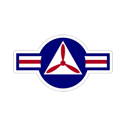Roundel of the Civil Air Patrol STICKER Vinyl Die-Cut Decal 3 Inch - The Sticker Space