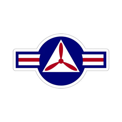 Roundel of the Civil Air Patrol STICKER Vinyl Die-Cut Decal 4 Inch - The Sticker Space