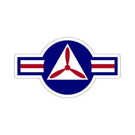 Roundel of the Civil Air Patrol STICKER Vinyl Die-Cut Decal 6 Inch - The Sticker Space