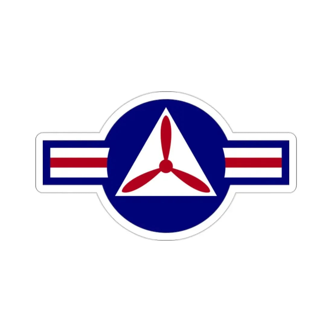 Roundel of the Civil Air Patrol STICKER Vinyl Die-Cut Decal - The Sticker Space