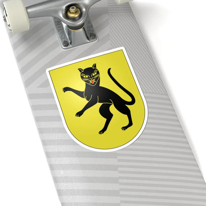 Rovio-coat of arms (Switzerland) (Coat of Arms) STICKER Vinyl Kiss-Cut Decal - The Sticker Space