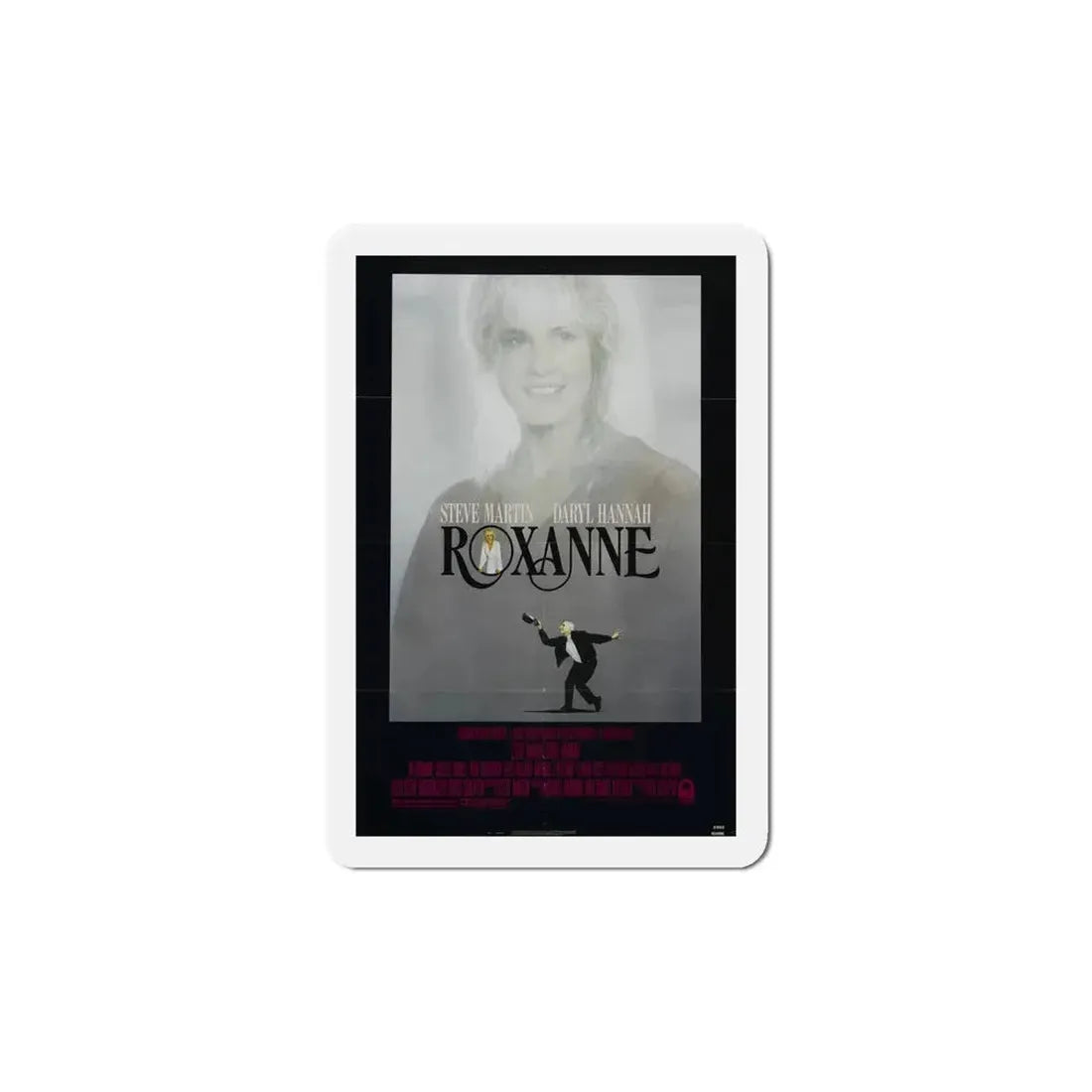 Roxanne 1987 Movie Poster Refrigerator Magnet 6 Inch - The Sticker Space