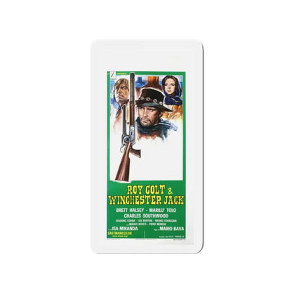 ROY COLT & WINCHESTER JACK 1970 Movie Poster - Refrigerator Magnet - The Sticker Space