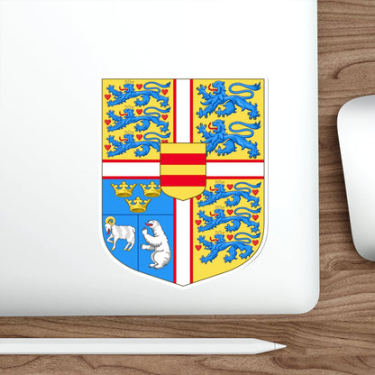 Royal arms of Denmark STICKER Vinyl Die-Cut Decal-The Sticker Space