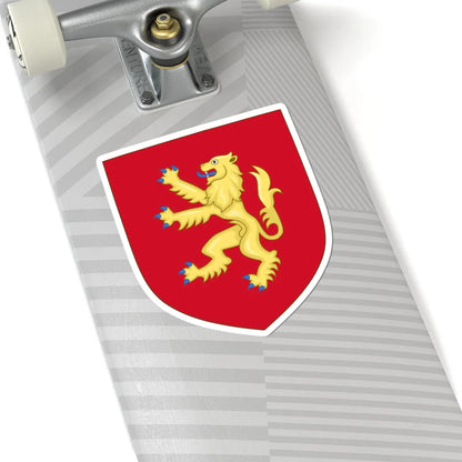 Royal Arms of England 1154-1189 (England) (Coat of Arms) STICKER Vinyl Kiss-Cut Decal - The Sticker Space