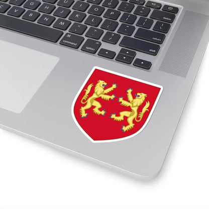 Royal Arms of England 1189-1198 (England) (Coat of Arms) STICKER Vinyl Kiss-Cut Decal - The Sticker Space