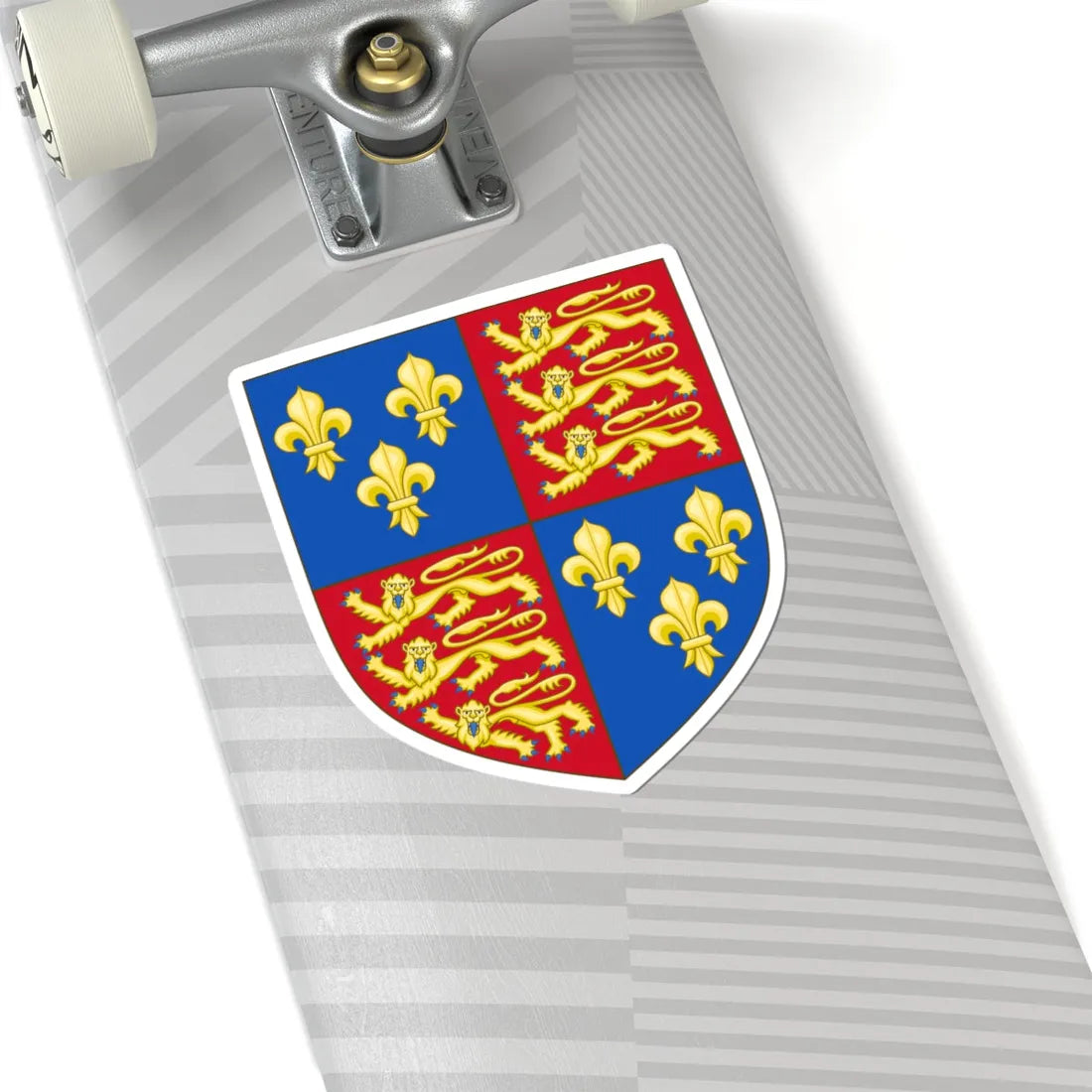 Royal Arms of England 1399-1603 (England) (Coat of Arms) STICKER Vinyl Kiss-Cut Decal - The Sticker Space