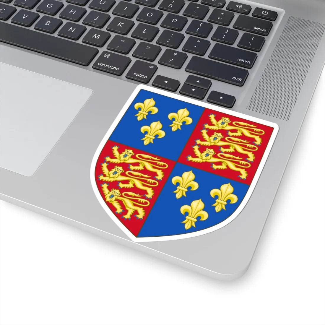 Royal Arms of England 1399-1603 (England) (Coat of Arms) STICKER Vinyl Kiss-Cut Decal - The Sticker Space