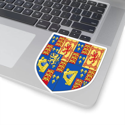 Royal Arms of England 1689-1694 (England) (Coat of Arms) STICKER Vinyl Kiss-Cut Decal - The Sticker Space
