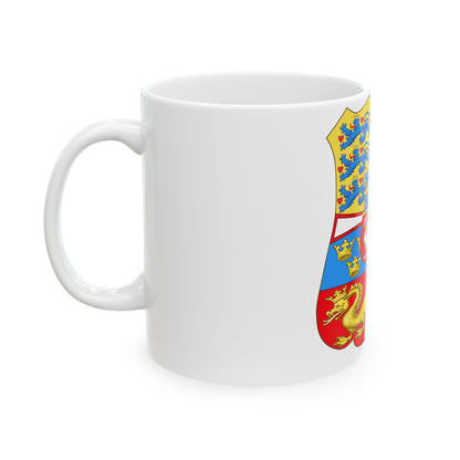 Royal Arms of Norway & Denmark (1559-1699) - White Coffee Mug-The Sticker Space