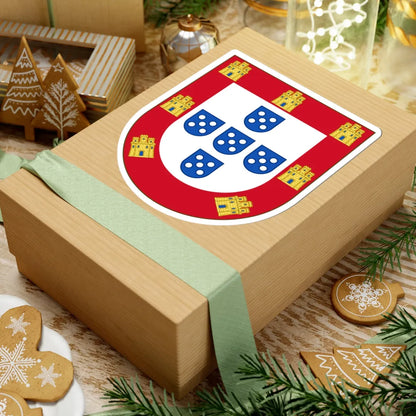 Royal Arms of Portugal (Portugal) (Coat of Arms) STICKER Vinyl Kiss-Cut Decal - The Sticker Space