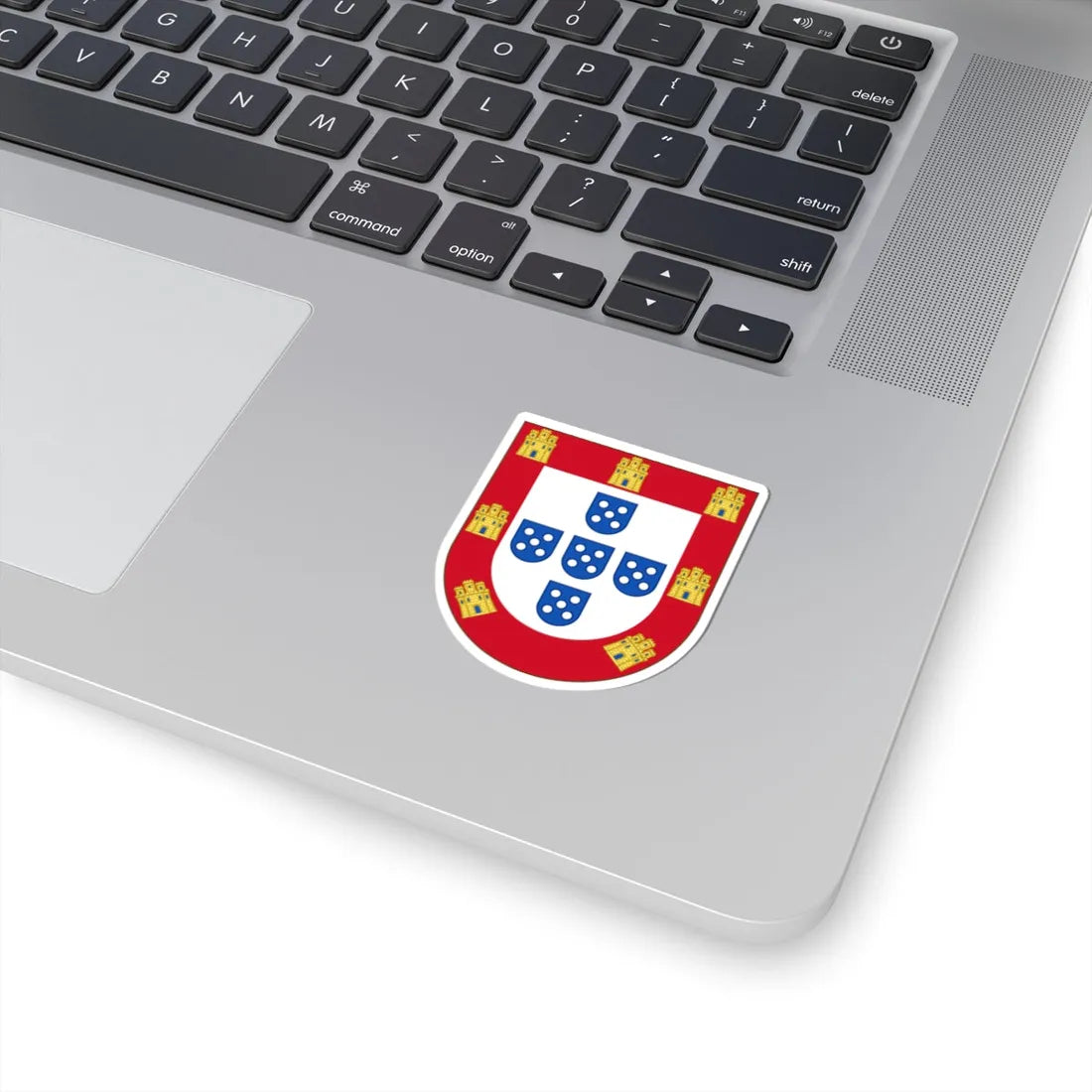 Royal Arms of Portugal (Portugal) (Coat of Arms) STICKER Vinyl Kiss-Cut Decal - The Sticker Space
