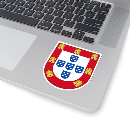 Royal Arms of Portugal (Portugal) (Coat of Arms) STICKER Vinyl Kiss-Cut Decal - The Sticker Space