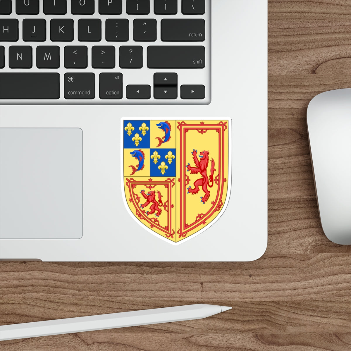 Royal Arms of the Kingdom of Scotland (1558-1559) STICKER Vinyl Die-Cut Decal-The Sticker Space