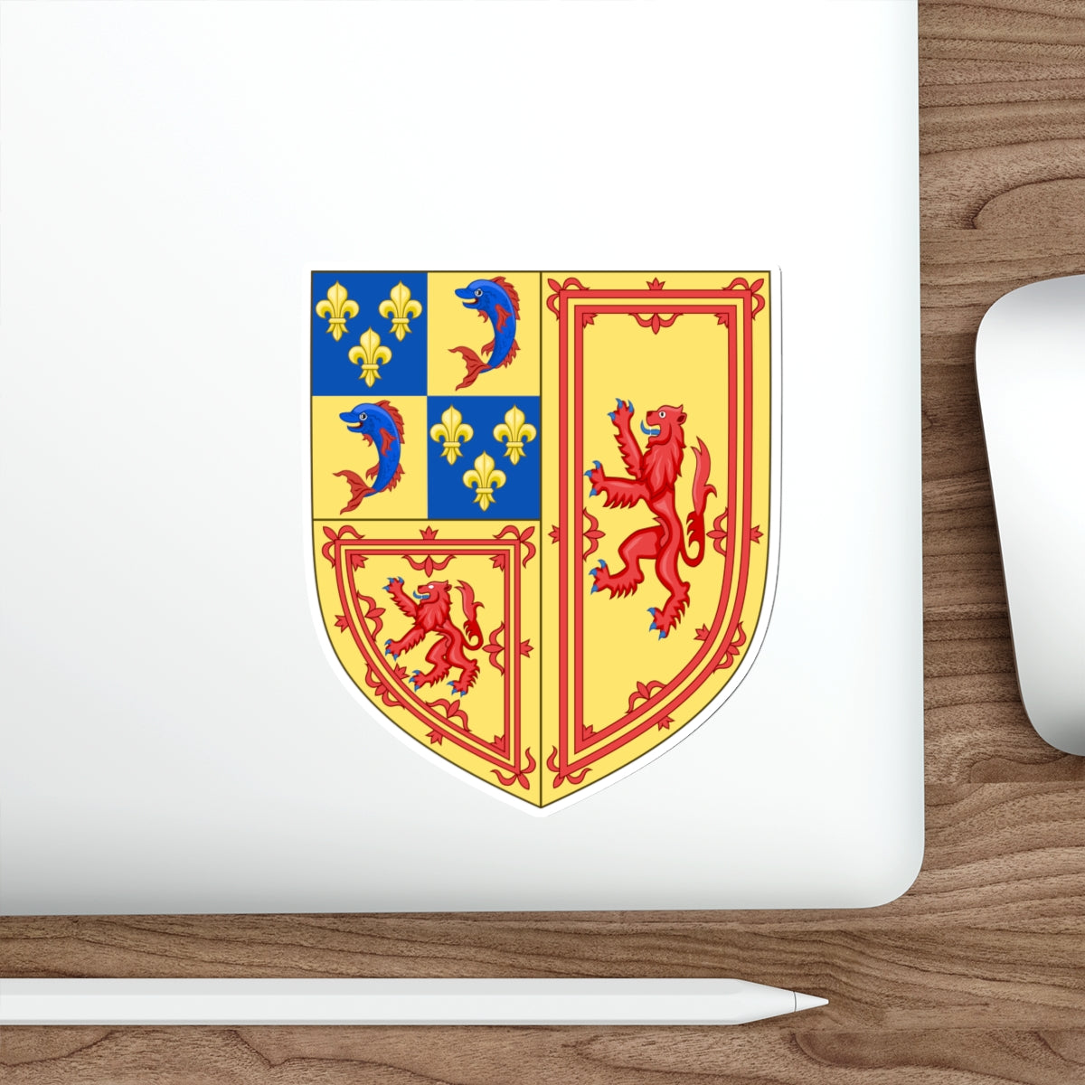 Royal Arms of the Kingdom of Scotland (1558-1559) STICKER Vinyl Die-Cut Decal-The Sticker Space