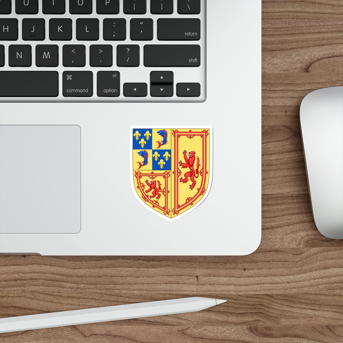 Royal Arms of the Kingdom of Scotland (1558-1559) STICKER Vinyl Die-Cut Decal-The Sticker Space