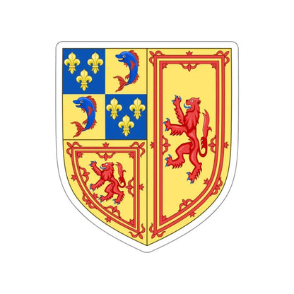 Royal Arms of the Kingdom of Scotland (1558-1559) STICKER Vinyl Die-Cut Decal - The Sticker Space