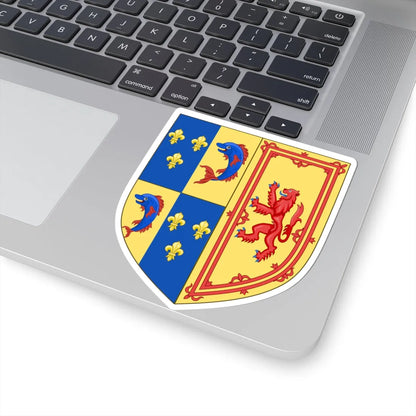 Royal Arms of the Kingdom of Scotland 1558 (Scotland) (Coat of Arms) STICKER Vinyl Kiss-Cut Decal - The Sticker Space