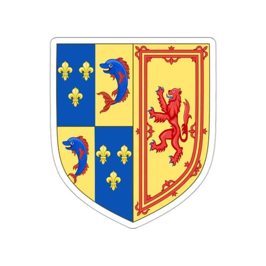 Royal Arms of the Kingdom of Scotland (1558) STICKER Vinyl Die-Cut Decal 2 Inch - The Sticker Space