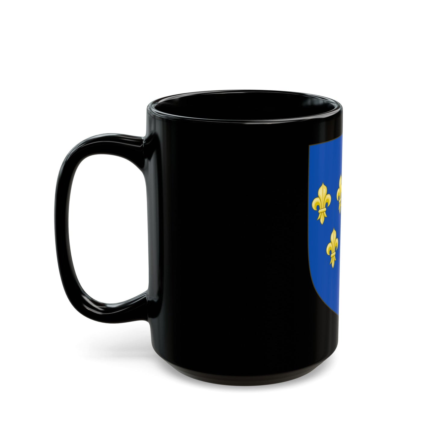 Royal Arms of the Kingdom of Scotland (1559-1560) - Black Coffee Mug-The Sticker Space