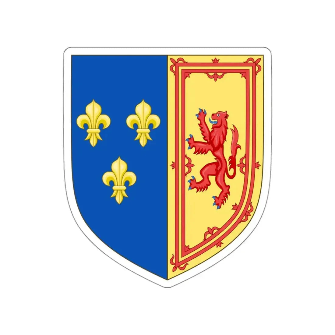 Royal Arms of the Kingdom of Scotland (1559-1560) STICKER Vinyl Die-Cut Decal 3 Inch - The Sticker Space