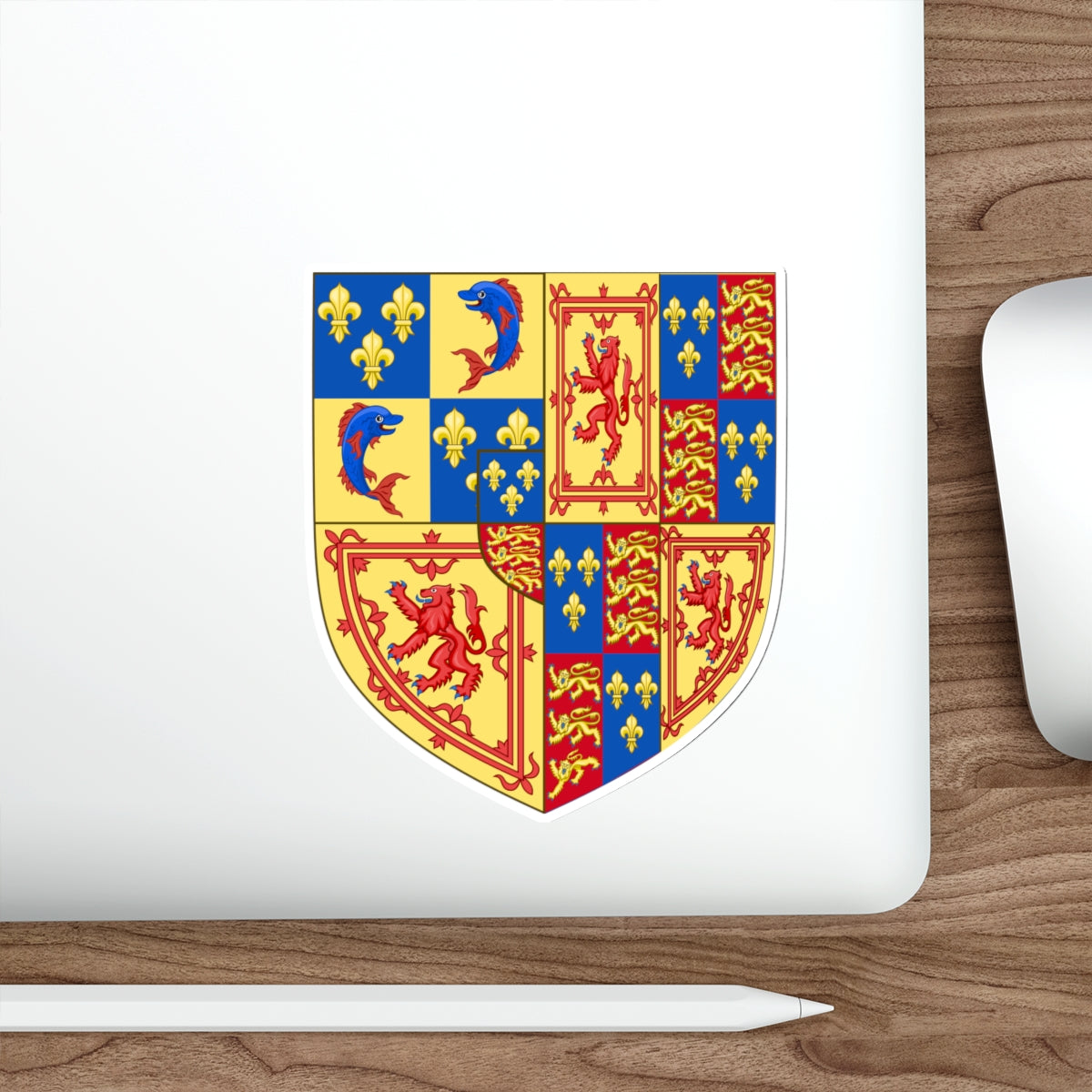 Royal Arms of the Kingdom of Scotland (1559) STICKER Vinyl Die-Cut Decal-The Sticker Space