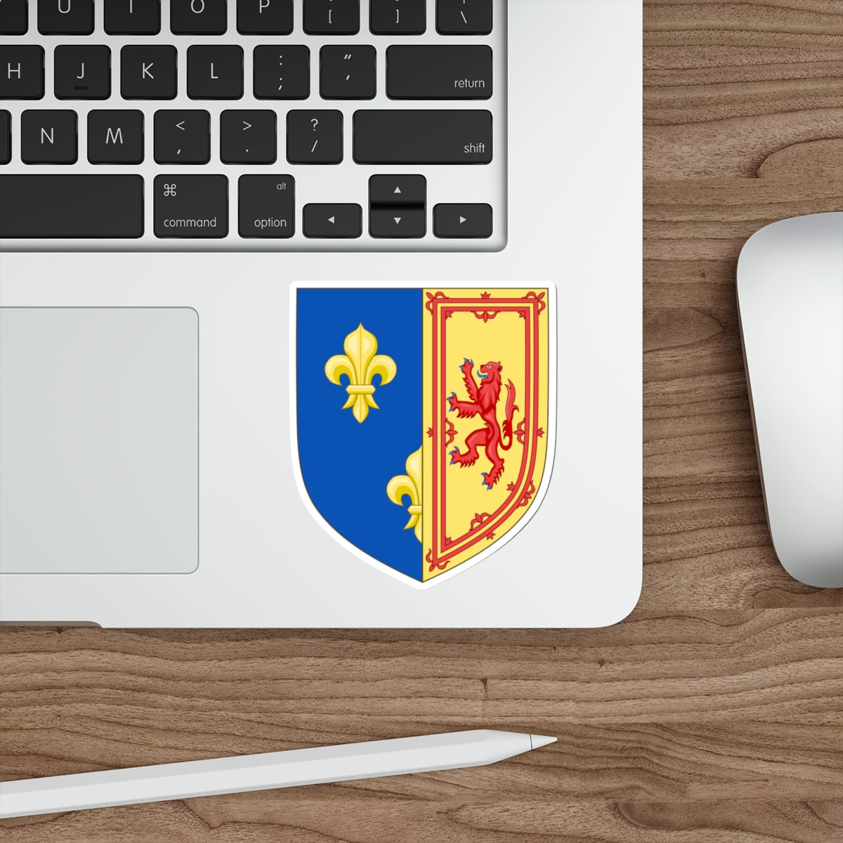 Royal Arms of the Kingdom of Scotland (1560-1565) STICKER Vinyl Die-Cut Decal-The Sticker Space