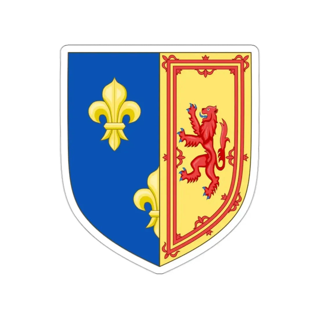 Royal Arms of the Kingdom of Scotland (1560-1565) STICKER Vinyl Die-Cut Decal 2 Inch - The Sticker Space