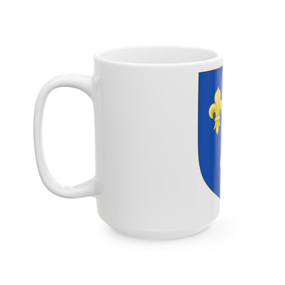 Royal Arms of the Kingdom of Scotland (1560-1565) - White Coffee Mug-The Sticker Space