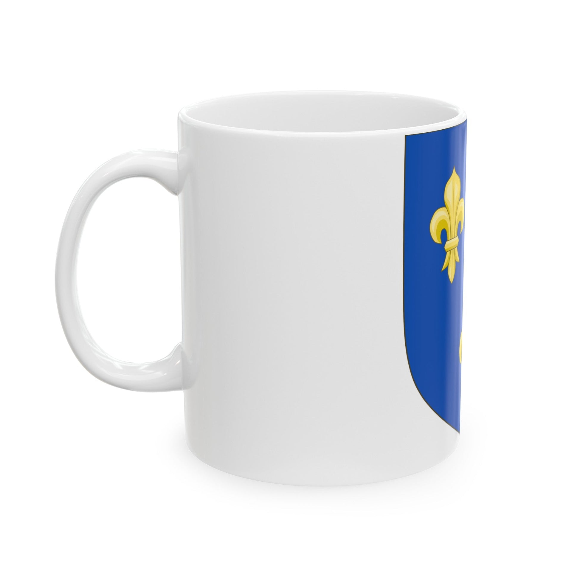 Royal Arms of the Kingdom of Scotland (1560-1565) - White Coffee Mug-The Sticker Space