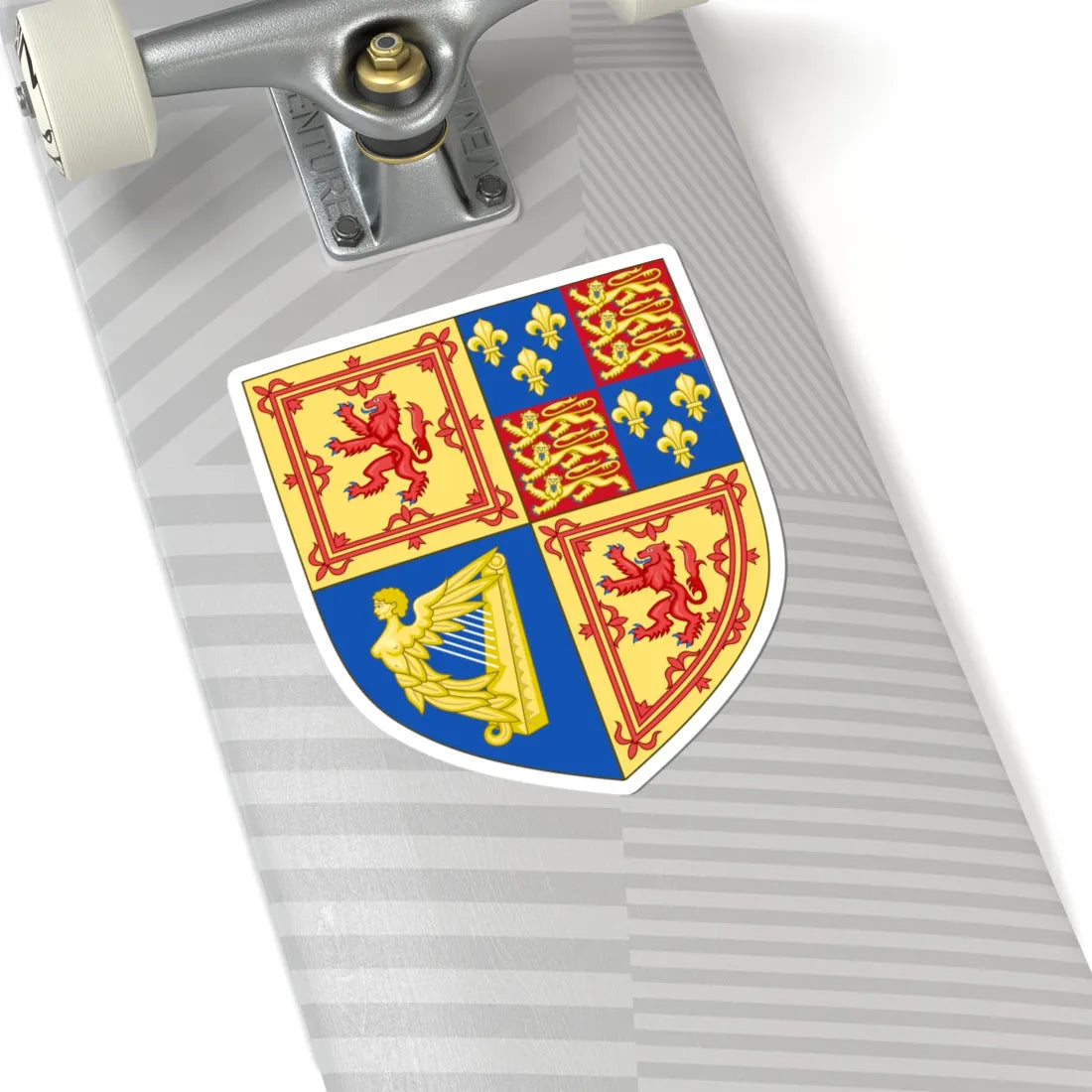 Royal Arms of the Kingdom of Scotland 1603-1707 (Scotland) (Coat of Arms) STICKER Vinyl Kiss-Cut Decal - The Sticker Space