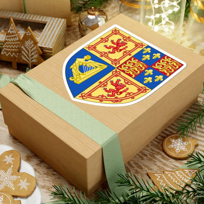 Royal Arms of the Kingdom of Scotland 1603-1707 (Scotland) (Coat of Arms) STICKER Vinyl Kiss-Cut Decal - The Sticker Space