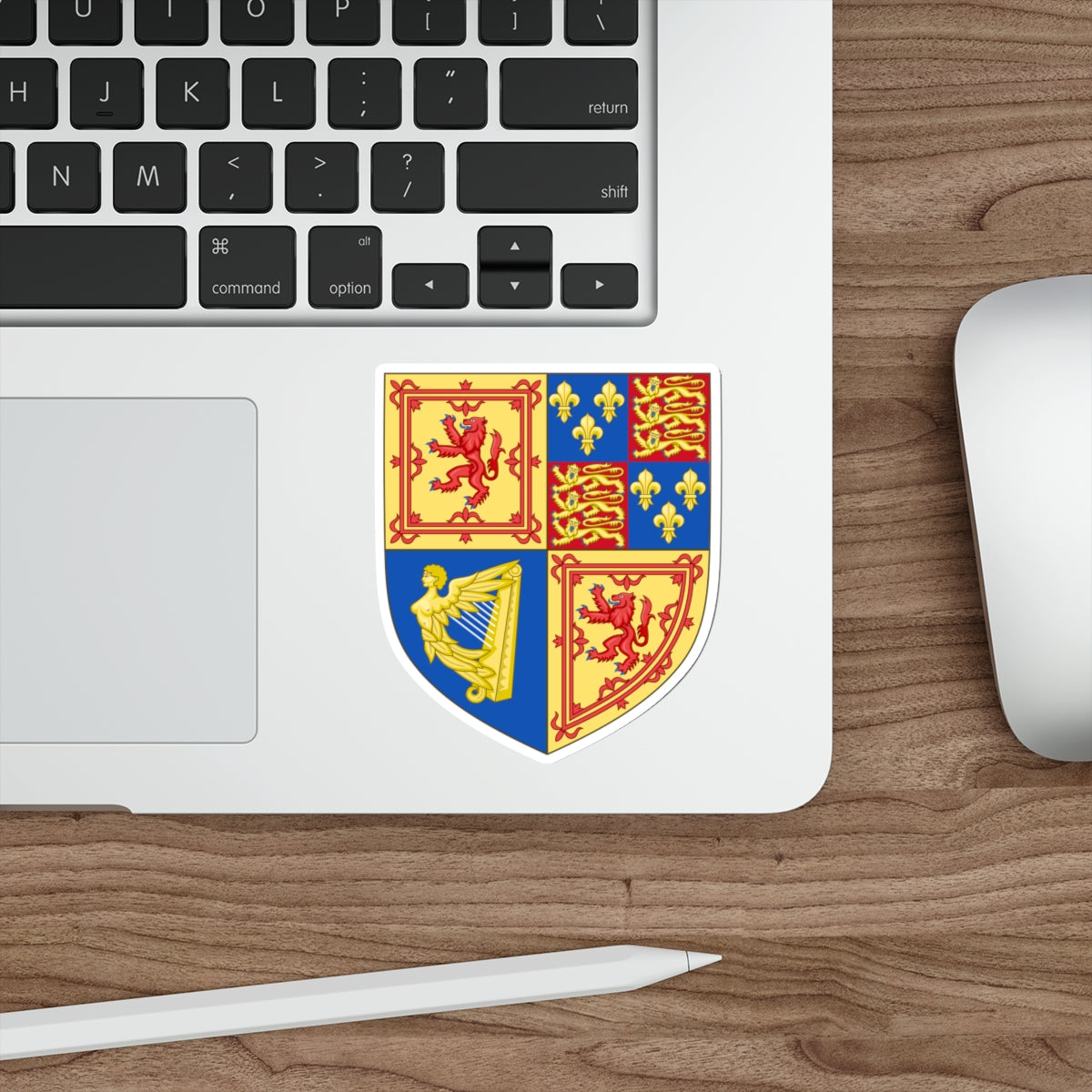 Royal Arms of the Kingdom of Scotland (1603-1707) STICKER Vinyl Die-Cut Decal-The Sticker Space