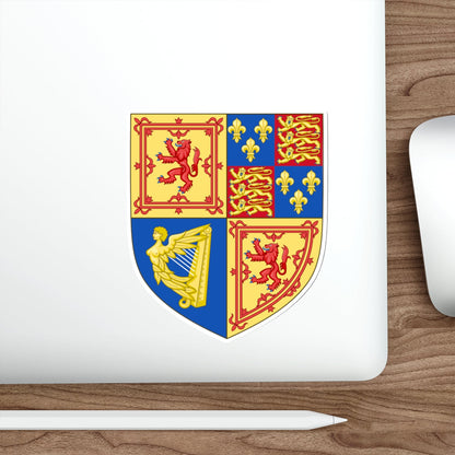 Royal Arms of the Kingdom of Scotland (1603-1707) STICKER Vinyl Die-Cut Decal-The Sticker Space