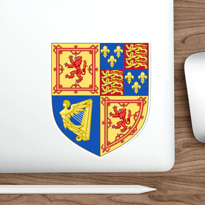 Royal Arms of the Kingdom of Scotland (1603-1707) STICKER Vinyl Die-Cut Decal-The Sticker Space